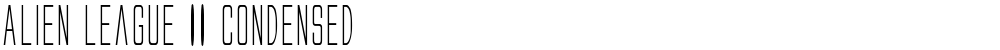 Alien League II Condensed