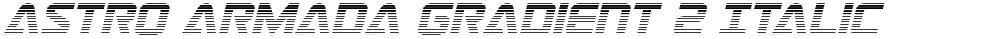 Astro Armada Gradient 2 Italic
