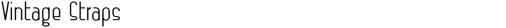 Vintage Straps