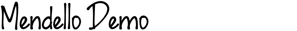 Mendello Demo
