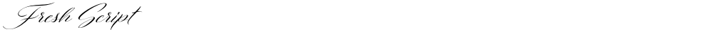 Fresh Script