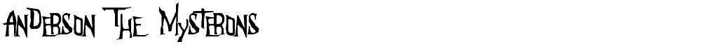 Anderson The Mysterons