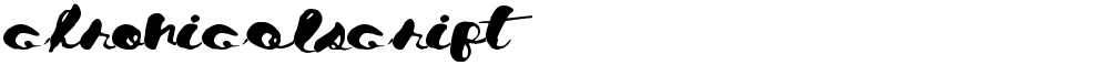 ChronicalScript