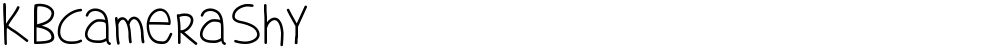 KBCameraShy