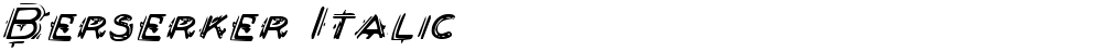 Berserker Italic