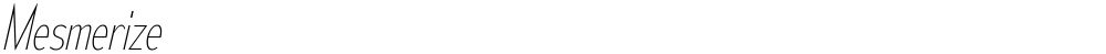 Mesmerize