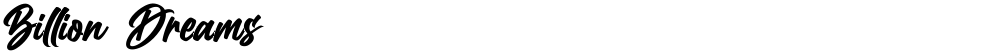Billion Dreams