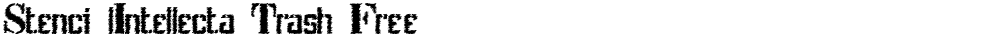 Stenci lIntellecta Trash Free