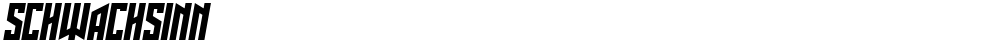 Schwachsinn