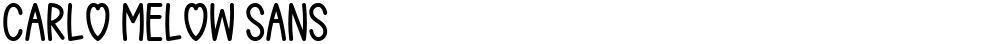 Carlo Melow Sans