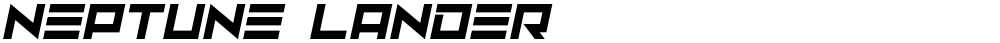 Neptune Lander