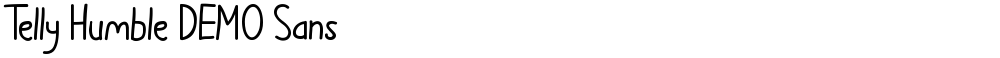 Telly Humble DEMO Sans