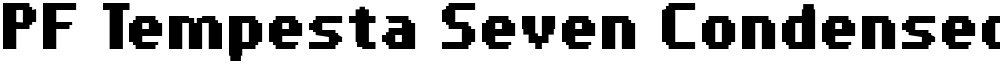 PF Tempesta Seven Condensed