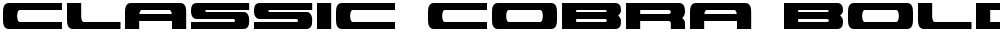 Classic Cobra Bold