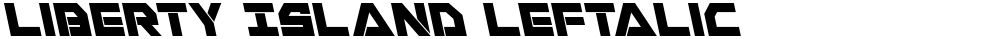 Liberty Island Leftalic