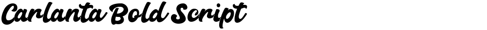 Carlanta Bold Script