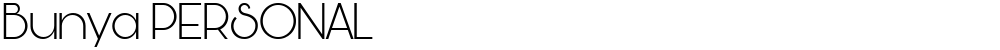 Bunya PERSONAL
