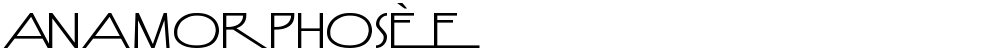 AnamorphosÈe