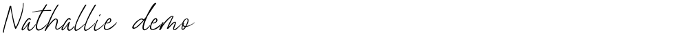 Nathallie demo