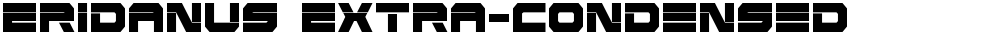 Eridanus Extra-Condensed