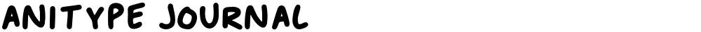 Anitype Journal
