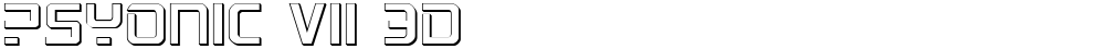 PsYonic VII 3D
