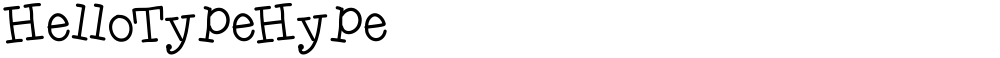 HelloTypeHype