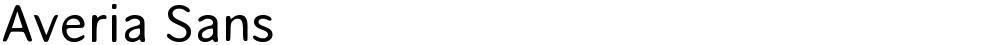 Averia Sans