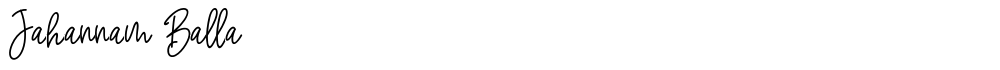 Jahannam Balla