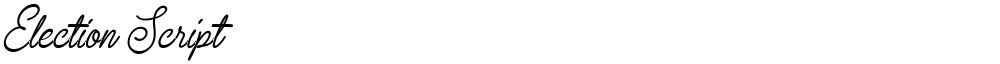 Election Script