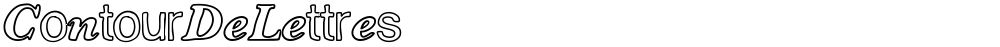 ContourDeLettres