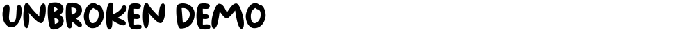 Unbroken Demo