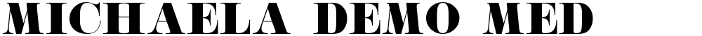 Michaela Demo Med