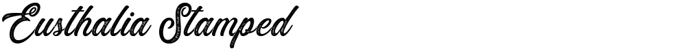 Eusthalia Stamped
