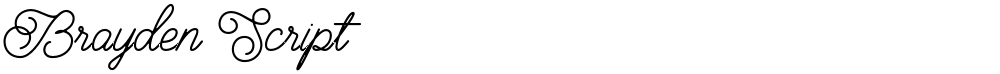 Brayden Script