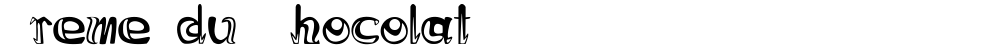 Creme du Chocolat