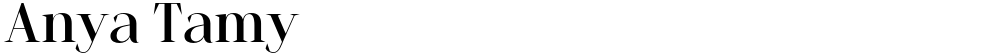 Anya Tamy