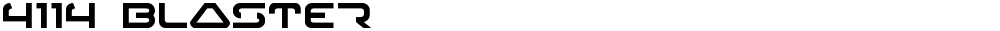 4114 Blaster