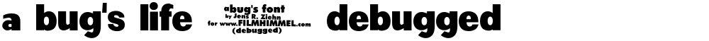 a bug's life - debugged