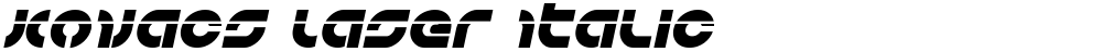 Kovacs Laser Italic