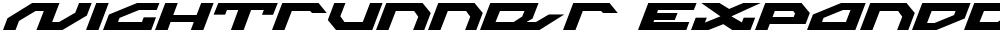 Nightrunner Expanded Italic