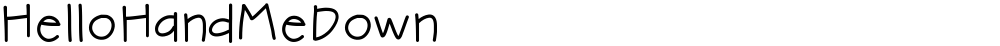 HelloHandMeDown