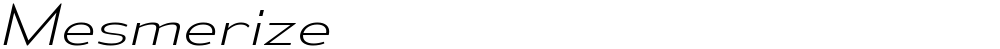 Mesmerize