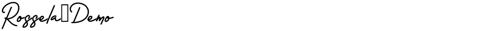 Rossela-Demo