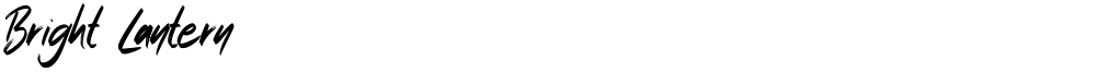 Bright Lantern