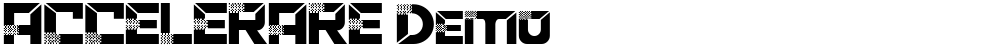 ACCELERARE Demo