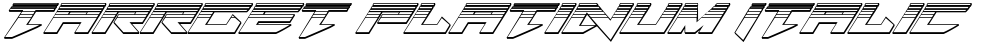 Tarrget Platinum Italic