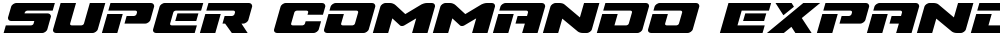Super Commando Expanded Italic