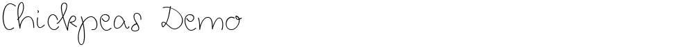 Chickpeas Demo