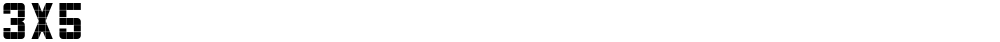 3x5